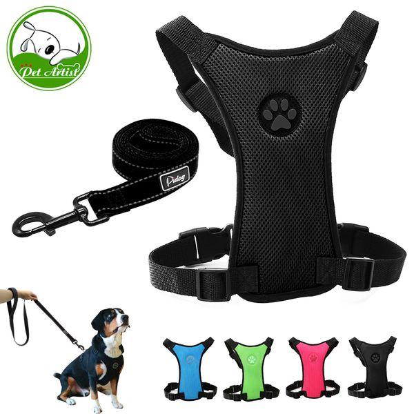 

nylon mesh car seat wiring harness assembly and adjustable with small pet training vest medium sized big dog