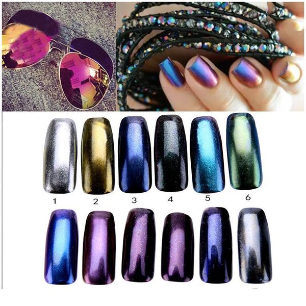

mirror nail glitter pigment powder 1g gold blue purple dust manicure nail gel polish chrome powder dec jllrph