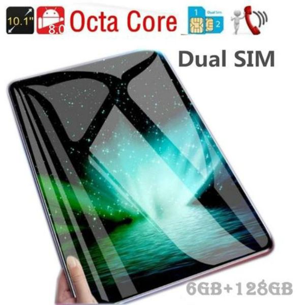 

2021 sell 10.1inch octa core 6g+128g android 9.0 wifi tablet pc dual sim dual camera bluetooth 4g wifi call phone tablet