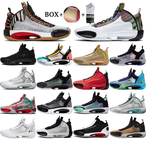 

2021 new arrival 34 34s jumpman basketball shoes cny black royal heritage chicago wrapping paper amber rise sport outdoor men sneakers 7-12