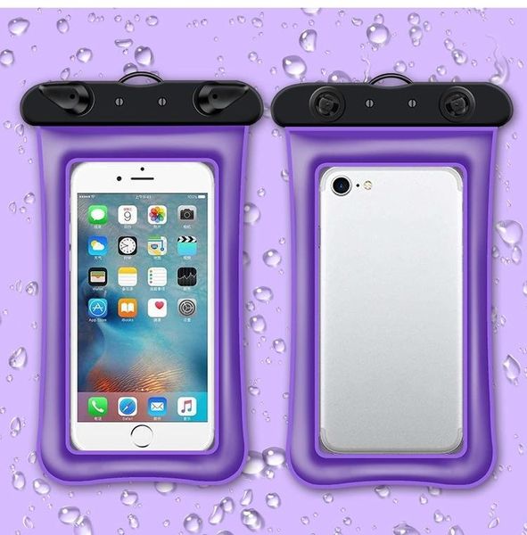 

waterproof bag for mobile phone dry cover sealed floating inflatable airbag swimming bag for swim diving surfing beach use qylhhu yyysports