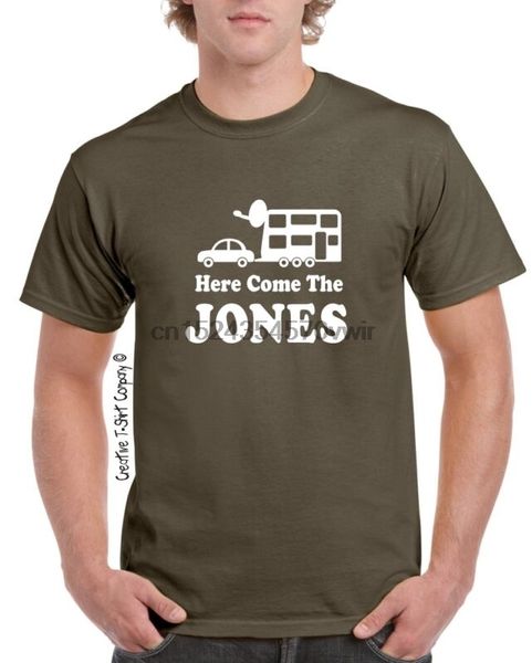 

funny camping & caravanning. here come the jones ace t-shirt small-3xl sport hooded sweatshirt hoodie
