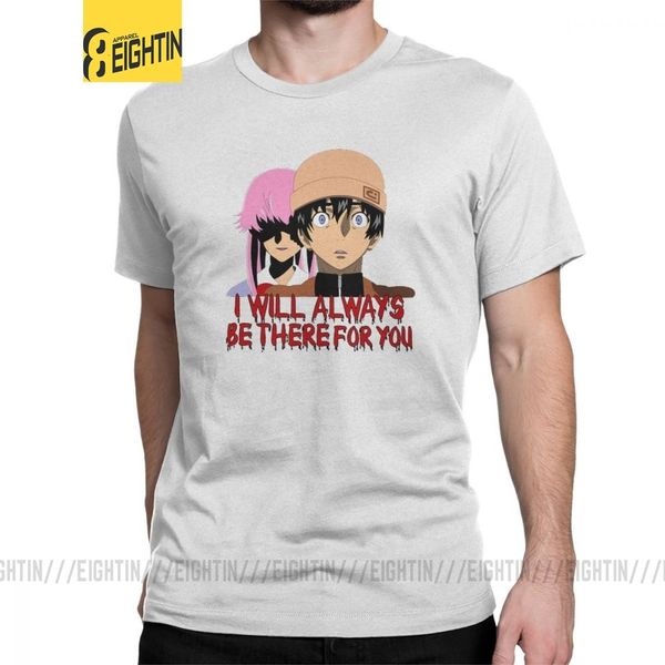 

i will always be there for you mirai nikki men's gasai yuno anime ga future dairy yandere tees hooded sweatshirt hoodie men t shirt