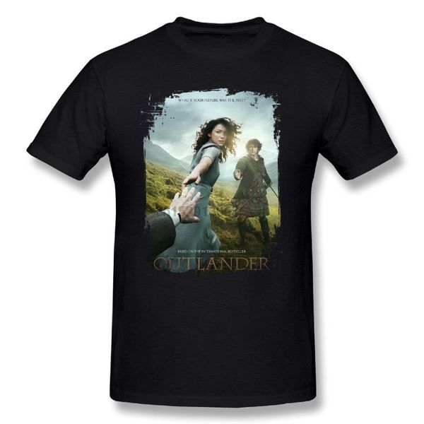 

cool tees crew neck sleeve office fashion menoutlander tv series poster art printed graphic tee for hooded sweatshirt hoodie men t shirt