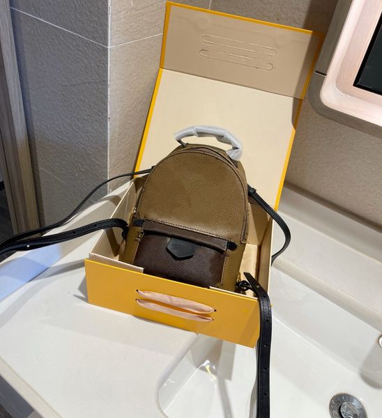 

mini backpack lady genuine leather backpacks fashion back pack fow women handbags presbyopic mini shoulder bag handbag purse cross body bag