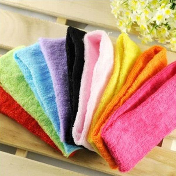 

1pcs soft hair ribbon sport elastic headbands toweling hair bands women stretch headband dance yoga accessory q jllnyg