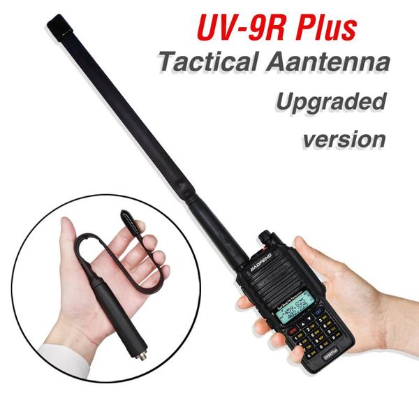 

33/72/108cm foldable cs tactical antenna sma-female for baofeng uv-9r plus uv-9r plus uv9r uv9r two way radio walkie talkie