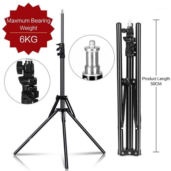 

72inch/184cm pgraphy 1/4 screw foldable light stands tripod for ring light, relfectors, softboxs, umbrellas, background1