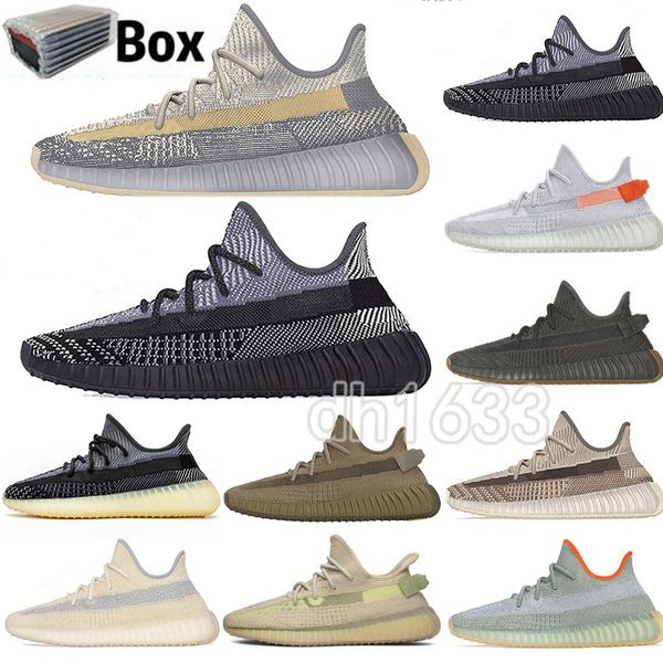 

2020 new kanye west v2 tail light linen israfil oreo asriel yeshaya 3m reflective women running shoes mens trainers sports sneakers size 13