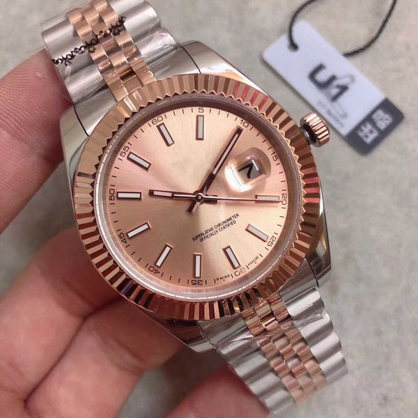 

designer u1 mens watch 41mm stainless steel watches men date 2813 mechanical automatic just president designer mens watches ing, Slivery;brown