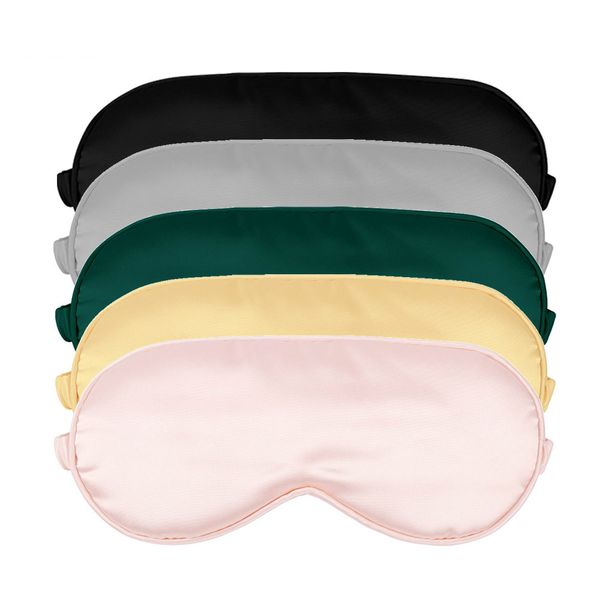 

100% 3d silk sleep mask natural спящая eye mask eyeshade cover shade patch eye soft portable blindfold travel