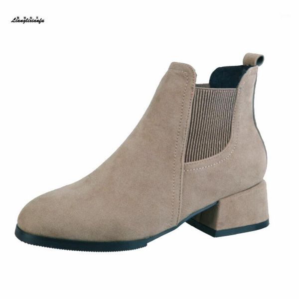 

boots women pointed toe ankle plus:34-38 39 ladies fashion boats 6cm square heels zipper office lady bottines pumps1, Black
