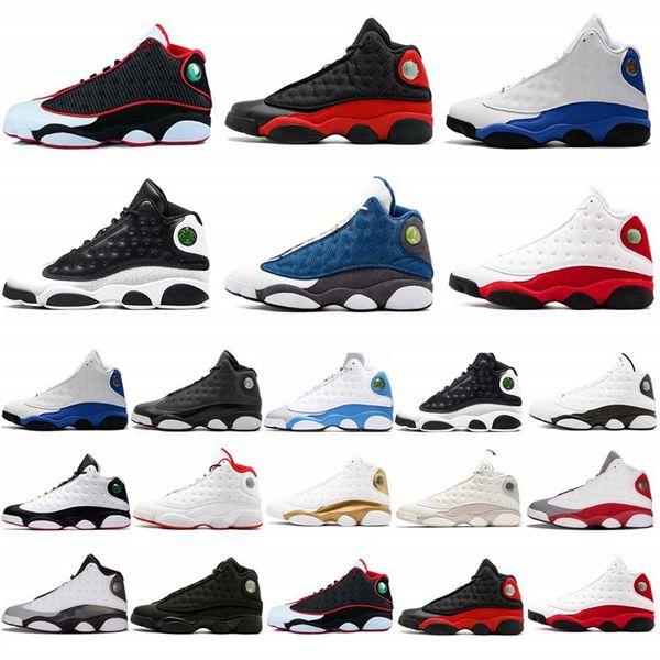 

basketball shoes men 's sneakers hyper royal reverse court purple playground jumpman 13 13s uk 12 bred he got game the new houndstooth