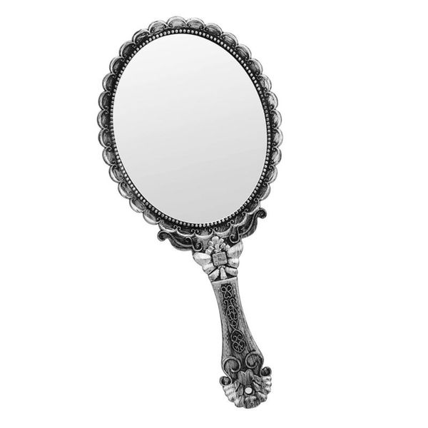 

1pc delicate ladies makeup mirror ladies cosmetic mirror portable handle