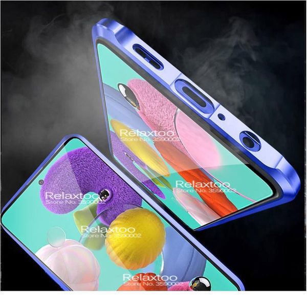 

for samsung m31 case 360 magnetic cases for samsung galaxy m31 m 31 m315f double-sided protective glass phone cov qylqyp