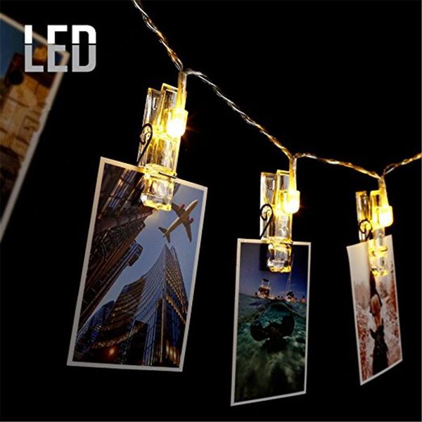 

1.5m 10pcs led christmas p clip style fairy light led string wedding natal garland new year christmas decorations for home swy wmtomu
