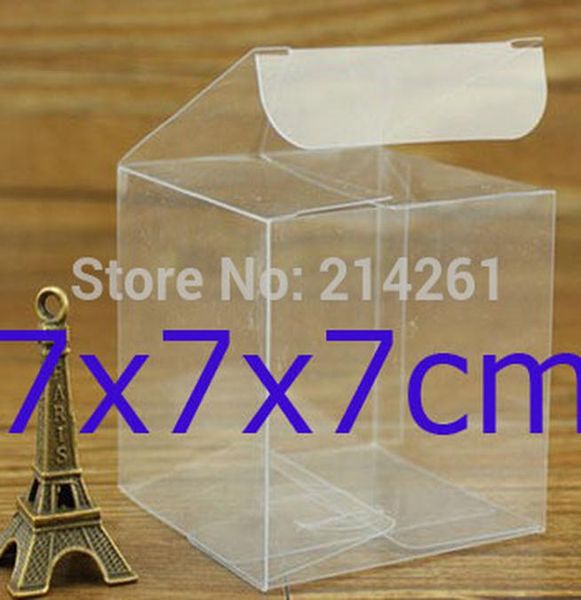 

wholesale 70x70x70mm clear pvc box toy box single cupcake boxes gift box packing custom logo cost extra moq 1000 wmtrlo petsyard