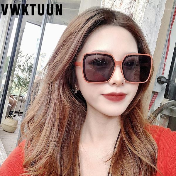 

sunglasses vwktuun square women 2021 big goggles vintage sun glasses oversized outdoor sport eyewear uv400 points1, White;black