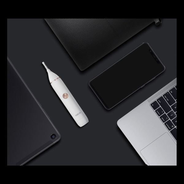 

nose hair trimmer n1 eyebrow sharp blade body wash portable minimalist design safe cleaner trim personal daily use