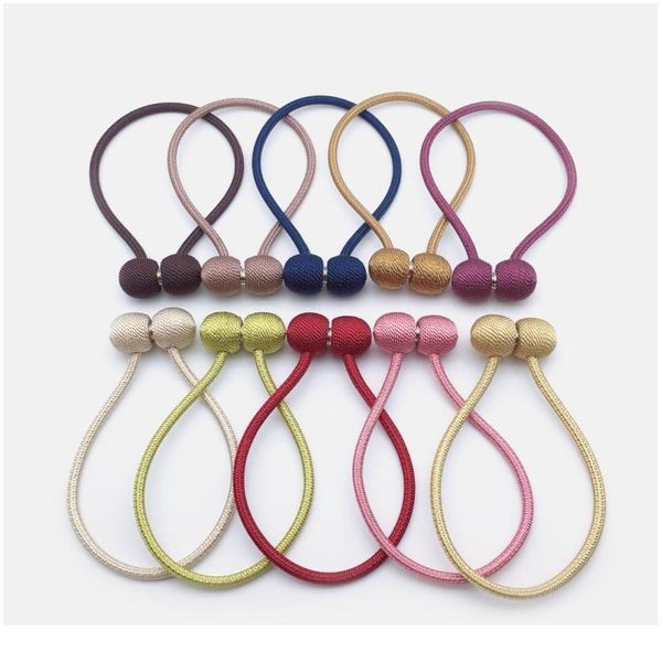 

magnetic ball new pearl curtain simple tie rope accessory rods accessoires backs holdbacks buckle clips hook holder ho bbyaee