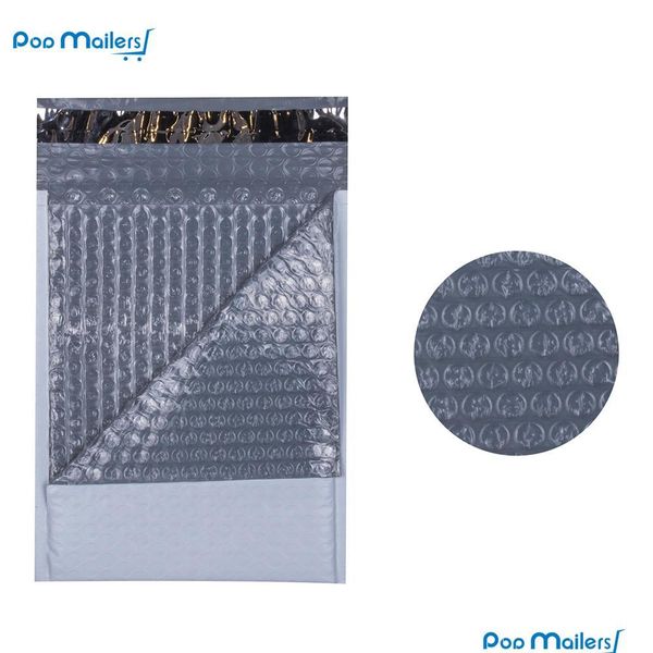 

wholesale- 10 pcs / pack, 120*180mm white usable space poly bubble mailer envelopes padded mailing jllhjf bdedome