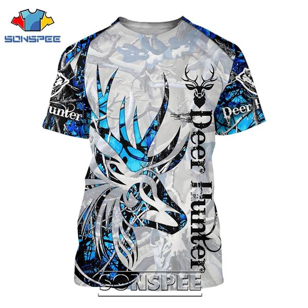 

deer hunting animal boar duck hunter camouflage 3d print shirts humor comics oversized men clothing