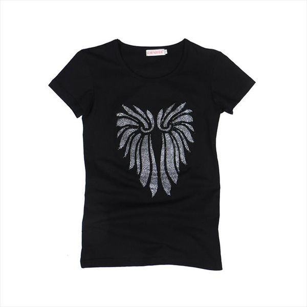 

drilling short sleeve t shirt women 2020 spring and summer new casual pullovers cotton black loose o neck t shirts c1051, White