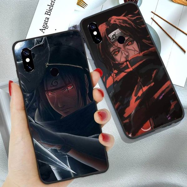 

cartoon animation athetics itachi uchiha naruto mobile phone cover a1 a2 56 6 + 8 9 se lite mixed 2 2s maximum 2 3 mobile phone f1