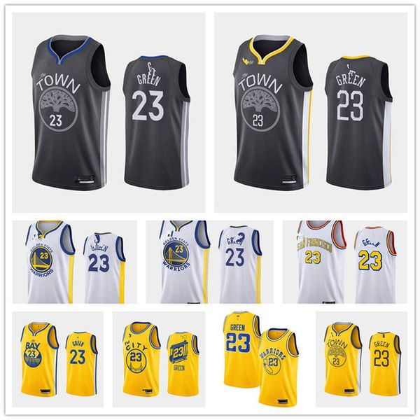 

draymond 23 green men warriors men classics swingman basketball jersey icon edition, Black