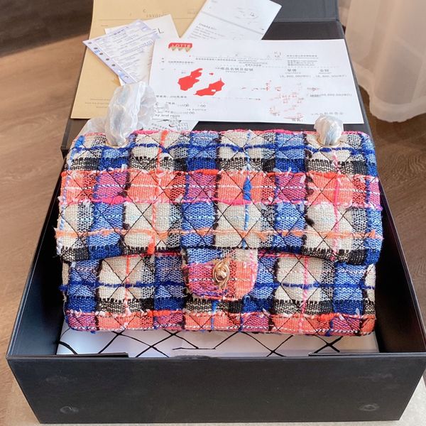 

new design fashion original single luxury lady handbag classic chain bag hairy feel one-shoulder wallet ing, Black