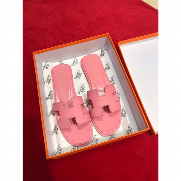 

beach slippers classic flat heel summer lazy designer fashion cartoon big head flops leather lady slides women shoes l bath ladies sandals l, Black