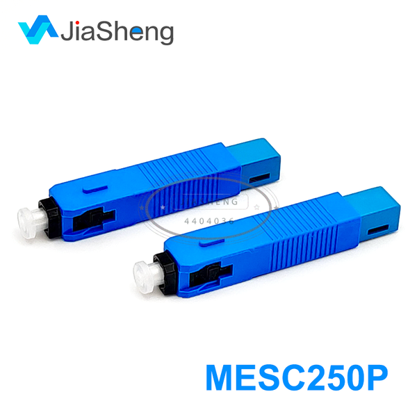 

unikit mesc250p 100 pcs/lot sc upc sc apc fast connector mechanical fiber optic connector-fiber pre-embedded