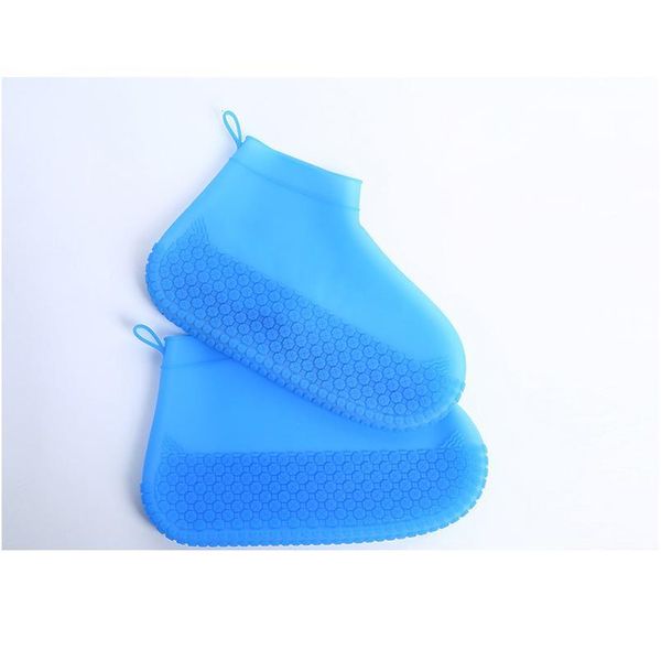 

rain sile boots waterproof rubber boots non-slip water wear resistant shoes cover rainy day for men a jlldiv