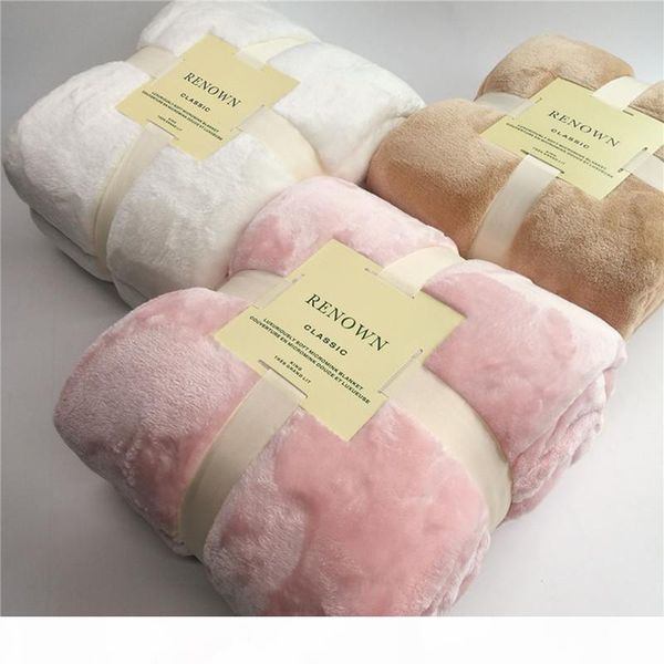 

super soft blanket children blanket towel travel fleece mesh portable car travel cover aircraft sofa use office flannel