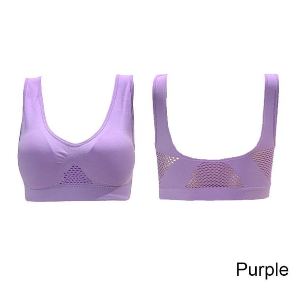 

sports bras breathable women hollow out padded u back sports bra s-2xl xxxl plus size gym running fitness yoga sports wmtuta