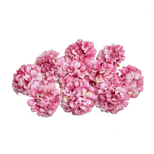 

artificial flower head diy silk accessory for home wedding party decoration fake hydrangea flowers 8 nh5g6
