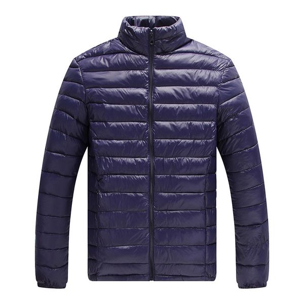

brand men's jackets frivolous paragraph down cotton-padded for male collar short warm clothes jacket kg-428, Black