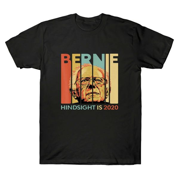 

bernie sanders hindsight is democrat funny men's short sleeve summer new o neck tee sport hooded sweatshirt hoodie men t shirt