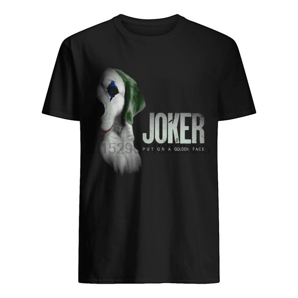 

retriever joker put on a golden face shirt sport hooded sweatshirt hoodie