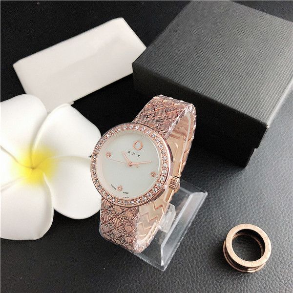 

casual ladies quartz watch alloy steel with needle colorful scale watch ladies sports watches, Slivery;black