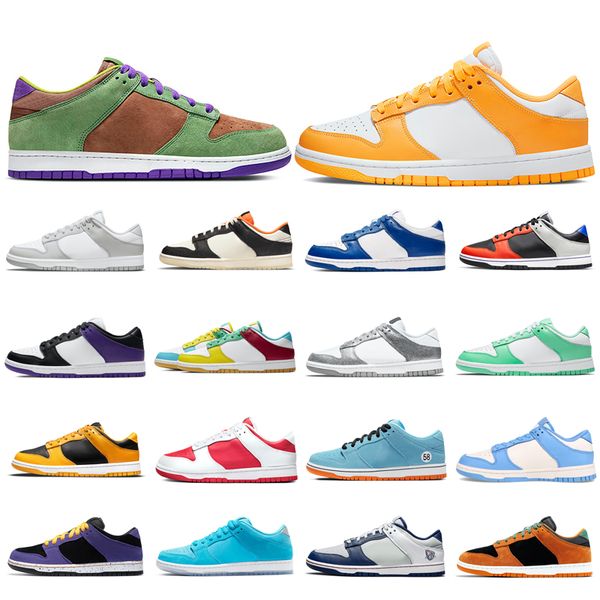 

2022 brand new running shoes sneakers blue ceramic knicks veneer varsity green university gold sail multi camo zebra michigan grey fog size