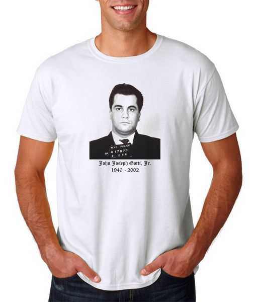 

john gotti mug sgangster mafia goodfellas scarface don godfather summer printing on hooded sweatshirt hoodie men t shirt