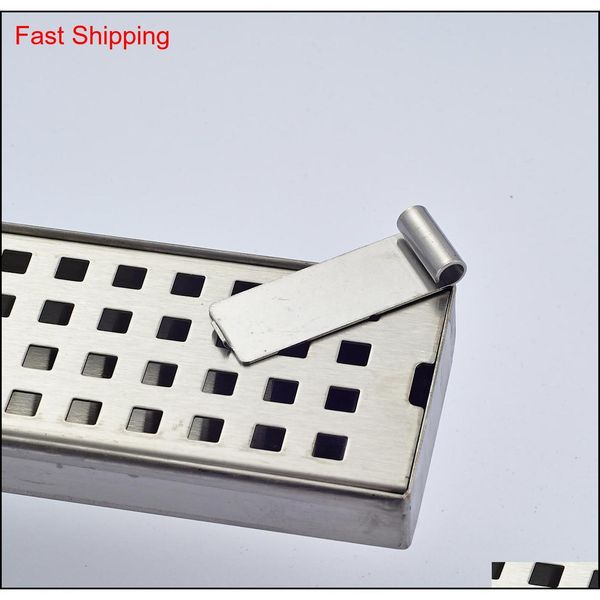 

wholesale and retail bathroom floor drain polished chrome stainless steel floor drain long square bathro qylevj dh_seller2010