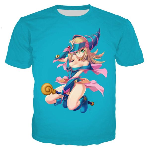 

new cool anmie girl 3d print shirts hippie horror comics men clothing