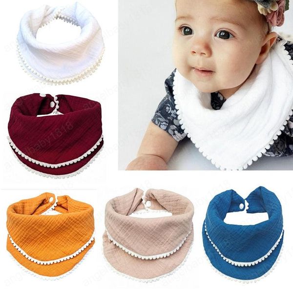

baby bibs burp cloths 14 colors infant saliva cloth bandana cotton ins triangle bibs baby saliva bibs newborn bandana