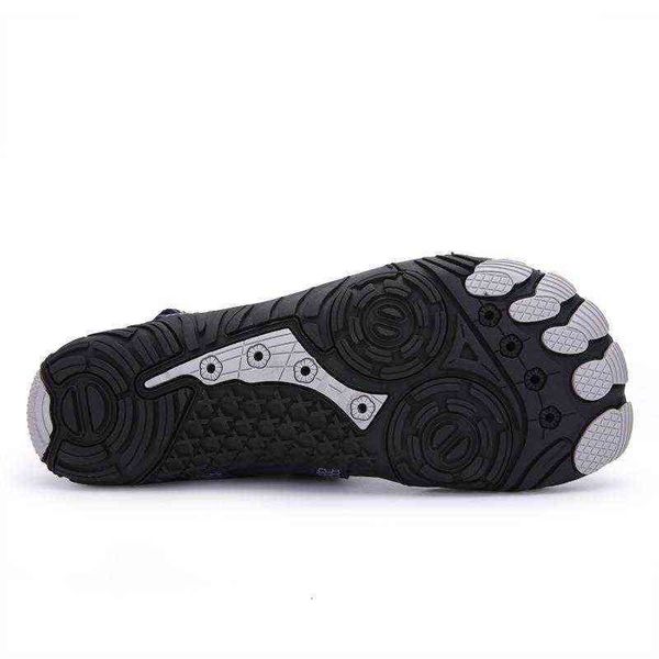 

swimming shoes, outdoor beach men's river tracing diving five finger snorkeling soft anti-skid wading shoes, Black