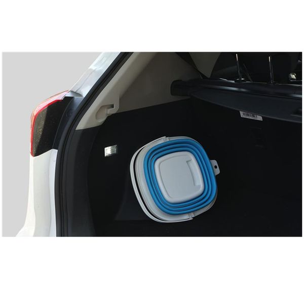 

sile bucket for fishing promotion folding bucket car wash outdoor fishing supplies square 10l bathroom kitchen cam bbyisn