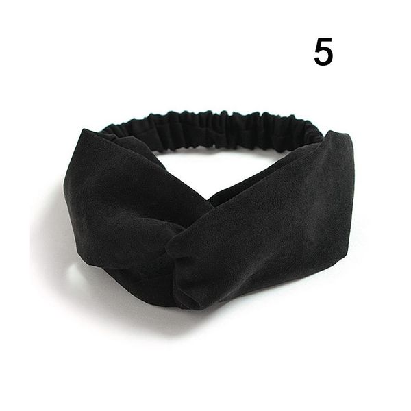 

suede twist turban women hair band bows elastic headkerchief sport hairbands head band knot headband for girls headwear headwrap q sqcwff