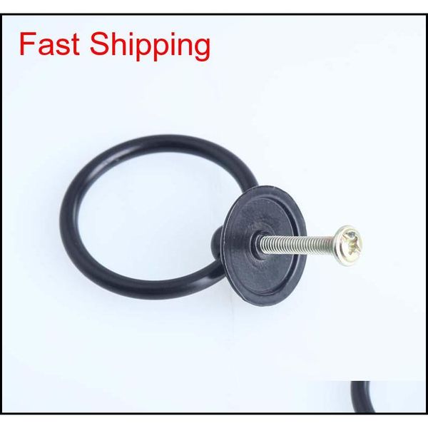 

modern simple black shaky drop rings drawer shoe cabinet knobs pulls antique black dresser kitchen cabine qylubi packing2010