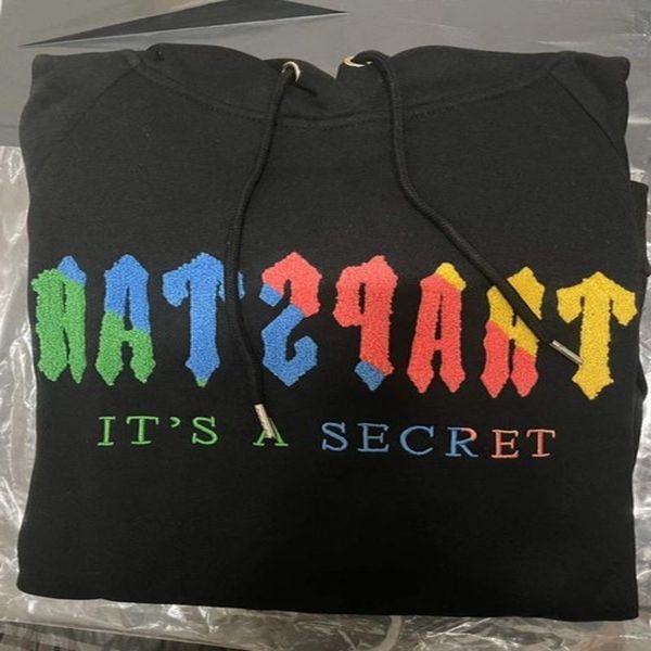 

designer hoodies sweaters for men trapstar hoodie basketball jerseys complete print hoodie baseball man winter, Black